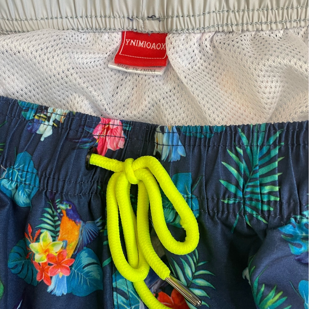 YnimioAOX Men's Swim Trunks Quick Dry Hawaiian Men’s Size 40🍍 - Picture 3 of 7